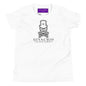 Noir Skull Youth T-Shirt - White / S