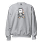 Patch Up Skull Sweatshirt - Sport Grey / S