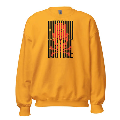 Red Raven Skull Sweatshirt - Gold / S