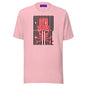 Red Raven Skull T-Shirt - Pink / S - T-Shirts