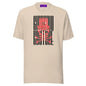 Red Raven Skull T-Shirt - Soft Cream / S - T-Shirts