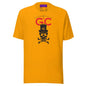 Royal Black Skull T-Shirt - Gold / S - T-Shirts
