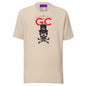 Royal Black Skull T-Shirt - Soft Cream / S - T-Shirts