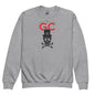 Royal Black Skull Youth Sweatshirt - Sport Grey / XS