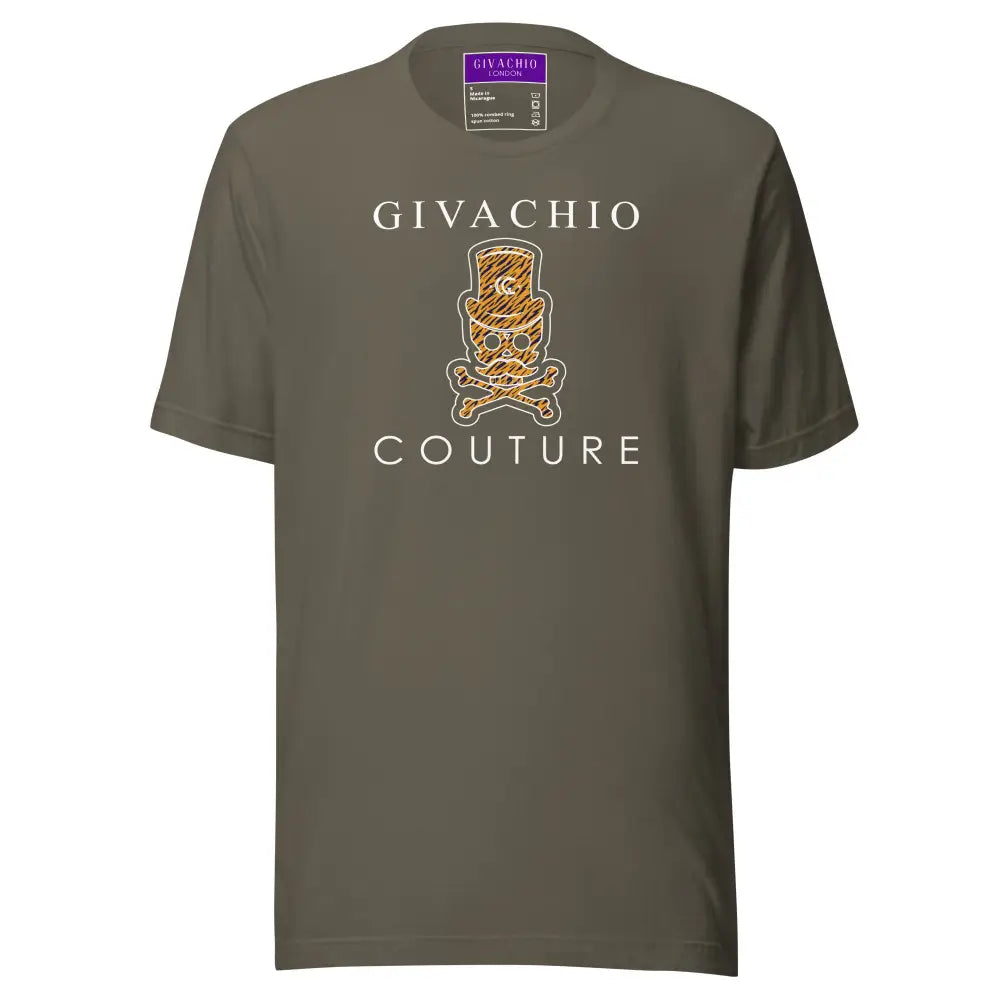 Silvo Skull T-Shirt - Army / S - T-Shirts