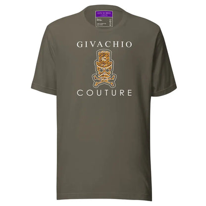Silvo Skull T-Shirt - Army / S - T-Shirts
