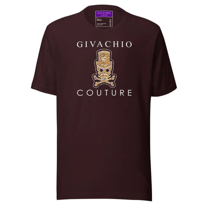 Silvo Skull T-Shirt - Oxblood Black / S - T-Shirts