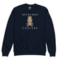 Silvo Skull Youth Sweatshirt - Navy / XS