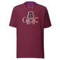 Skull faded T-Shirt - Maroon / S - T-Shirts