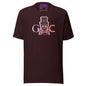 Skull faded T-Shirt - Oxblood Black / S - T-Shirts