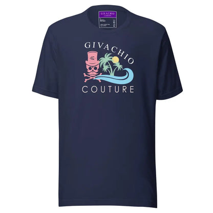 Skull Island T shirt - Navy / S - T-Shirts