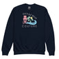 Skull Island Youth Sweatshirt - Navy / XS