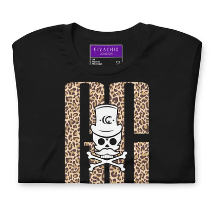 Skull Leapord T-Shirt - T-Shirts