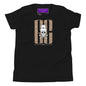 Skull Leapord Youth T-Shirt - S