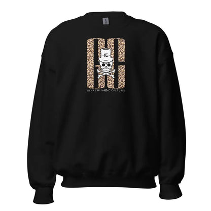 Skull Leopord Sweatshirt - S