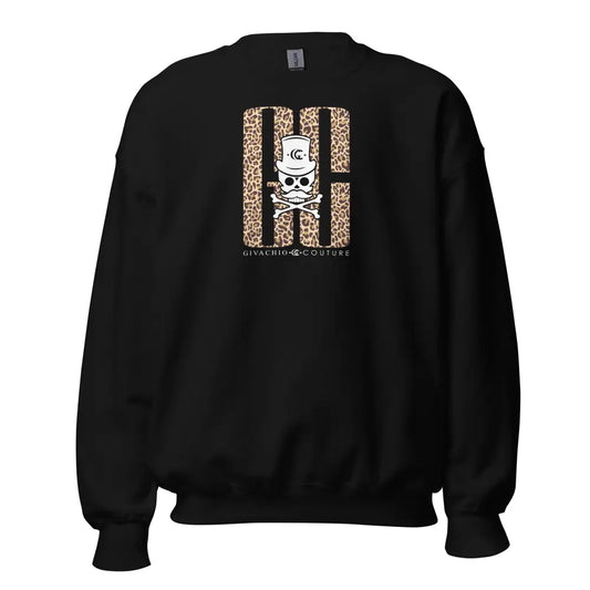 Skull Leopord Sweatshirt - S