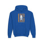 Skull Leopord Youth Hoodie - S / Royal - Kids clothes