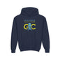 Skullviva Youth Hoodie - S / Navy - Kids clothes