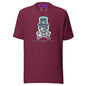 Skyure Skull T-Shirt - Maroon / S - T-Shirts