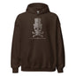 Teal Blue Hoodie - Dark Chocolate / S